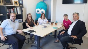 Στο Ενυδρείο Κρήτης ο Γιώργος Λογιάδης