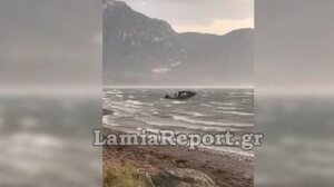 Μπουρίνια σάρωσαν Φθιώτιδα και Β. Εύβοια