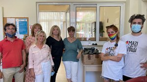 Πάνω από 160 ζευγάρια παιδικά παπούτσια από το Δήμο Χανίων και την Ένωση “Μαζί για το Παιδί” 