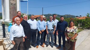 Εκδήλωση τιμής και μνήμης στον αύλειο χώρο του Ι.Ν Τιμίου Σταυρού Αλικιανού