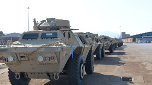 Παραλαβή 180 τεθωρακισμένων τροχοφόρων οχημάτων αναγνώρισης Μ1117	