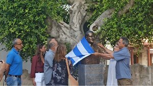 Συγκίνηση στην Αυγενική για τον αγωνιστή Κωνσταντίνο Μπαντουβά