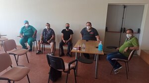 Συνάντηση με το ΔΣ του Συλλόγου Εργαζομένων του Γενικού Νοσοκομείου Αγίου Νικολάου