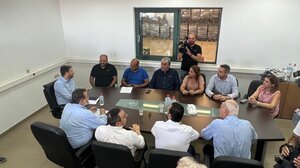 Για τα προβλήματα των αγροτών ενημερώθηκε ο Νίκος Ανδρουλάκης