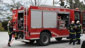 Συναγερμός στην Πυροσβεστική για φωτιά στη Σάμο 