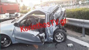 Τροχαίο στην Κόρινθο: Σε κρίσιμη κατάσταση ο 15χρονος οδηγός 