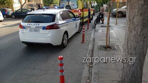 Τροχαίο σε κεντρικό δρόμο - Τραυματίστηκε οδηγός μηχανής