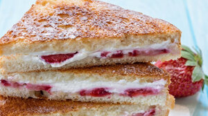 Αυγοφέτες με φράουλες