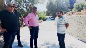 Προχωρούν οι εργασίες στην περιφερειακή οδό στο Νευς Αμάρι 