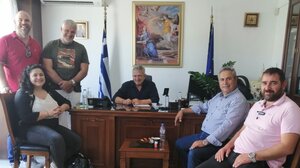 Ασφαλτοστρώσεις στην Παλιά Εθνική Οδό 97 Ηράκλειο-Αγία Γαλήνη