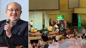 Στο χειρουργείο ο Σαλμάν Ρούσντι μετά τη δολοφονική επίθεση που δέχθηκε