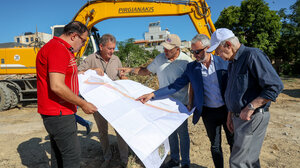 Αυτοψία στα Τείχη από τον Δήμαρχο Ηρακλείου