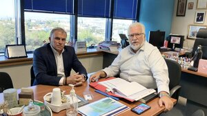 Συνάντηση δημάρχου Ιεράπετρας με τον ΓΓ Ενωσιακών Πόρων και Υποδομών