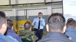 Στην 133 Σμηναρχία Μάχης ο Διοικητής της Τροχαίας Ηρακλείου