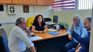 Συναντήσεις Σωκράτη Βαρδάκη για Γυμνάσιο Βιάννου και Κεραλιμενιώτισσα