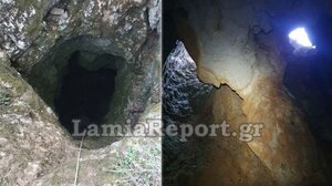 Συλλέχτηκαν τα ανθρώπινα οστά από το σπήλαιο στα Δερβενοχώρια