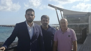 Επίσκεψη Κωνσταντίνου Κεφαλογιαννη στις αρχαιολογικές ανασκαφές και στο Λιμενικό Περίπτερο στο Μπεντενακι