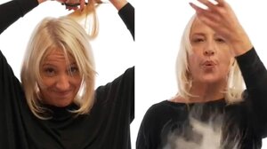 Η Ρένα Δούρου κόβει τα μαλλιά της για τις γυναίκες του Ιράν – Δείτε βίντεο