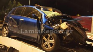 Άναψε λαμπάδα στον Άγιο Λουκά που βγήκε ζωντανός από τροχαίο με νταλίκα