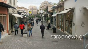 Υποτονική η κίνηση στην αγορά των Χανίων, την Κυριακή