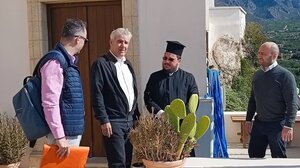 Ξεκινούν οι εργασίες στην Ιερά Μονή της Χρυσοσκαλίτισσας!