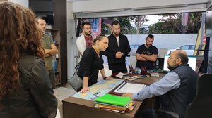 Περιοδεία κλιμακίου του ΠΑΣΟΚ Ηρακλείου σε επιχειρήσεις