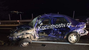 Αυτοκίνητο προσέκρουσε σε μπάρες και λίγο μετά άλλο ΙΧ έπεσε πάνω του