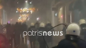 Πάτρα: Επεισόδια στο κέντρο της πόλης για τον θάνατο του 16χρονου 