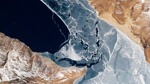 Ο χιονισμένος πλανήτης από ψηλά!