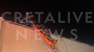 Ιδού το «ντοκουμέντο» από τον διαρρήκτη που εγκλωβίστηκε στην ταράτσα 