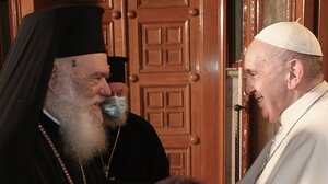 Αρχιεπίσκοπος Ιερώνυμος: Ευγνωμοσύνη για την προσφορά τριών θραυσμάτων του Παρθενώνα