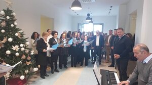 Πρωτοχρονιάτικα κάλαντα στον Δήμαρχο Χερσονήσου