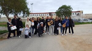 "Δυνατή" εμπειρία για τους μαθητές του Λυκείου Αλικαρνασσού τα κάλαντα στις φυλακές