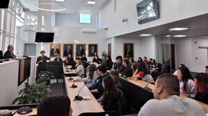 Στο δημαρχείο Ρεθύμνης μαθητές του 2ου ΕΠΑΛ