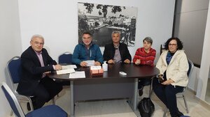 Συνάντηση Θραψανιώτη με το Σύλλογο Εργαζομένων ΔΕΥΑ Λασιθίου