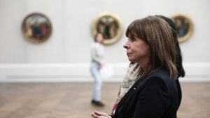 Η Κατερίνα Σακελλαροπούλου στο Βερολίνο για την πρώτη επίσημη επίσκεψη στη Γερμανία