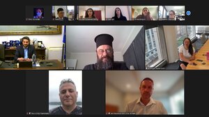 Διαδικτυακή συνάντηση των Δημάρχων Χανίων και Wellington