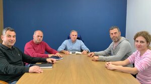 Σύσκεψη για τη γεωτεχνική έρευνα στην περιοχή της Αγιά Φωτιάς