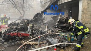 Τουλάχιστον 18 νεκροί από τη συντριβή ελικοπτέρου στο Κιέβο - Ανάμεσα τους ο Ουκρανός ΥΠΕΣ 