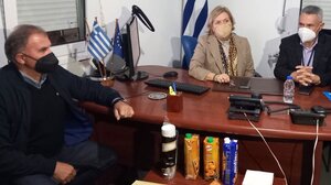 Στο Νοσοκομείο Ιεράπετρας η Μ. Γκάγκα: Τι είπε για την αναβάθμισή του