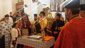 Κοπή πίτας με ευλογίες και παραινέσεις για ήπιο προεκλογικό κλίμα