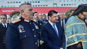 Με Καζαντζάκη τα μηνύματα Χαρδαλιά από τη Σούδα