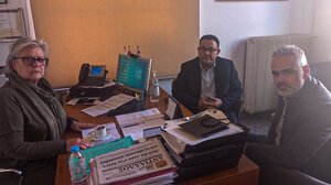 Το πρόβλημα της σχολικής στέγης στη συνάντηση κλιμακίου του ΚΚΕ με την Αντιδήμαρχο Παιδείας Ηρακλείου