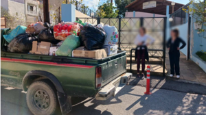 Συγκέντρωσαν ανθρωπιστική βοήθεια και έστειλαν ένα σπουδαίο μήνυμα