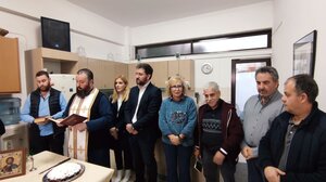 Την πρωτοχρονιάτικη πίτα τους έκοψαν τα μέλη του ΚΑΠΗ Γαζίου