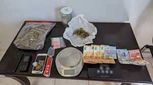 Δύο συλλήψεις για τα 200 γραμμάρια κάνναβης