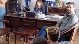 Επίσκεψη μαθητών στο δημαρχείο Χανίων