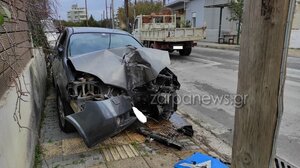 Είχε τύχη ... βουνό, παρά τη σφοδρή σύγκρουση