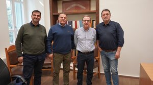 Στον Πρόεδρο του Περιφερειακού Συμβουλίου ο Πρόεδρος του Εργατικού Κέντρου