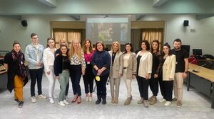 Μαθητές και εκπαιδευτικούς που μετέχουν στο Erasmus+ συνάντησε ο Δήμαρχος Αγίου Νικολάου